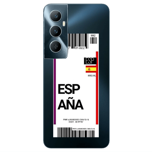 Realme C65 Espana Arrival Transparent Silicone TPU Θήκη
