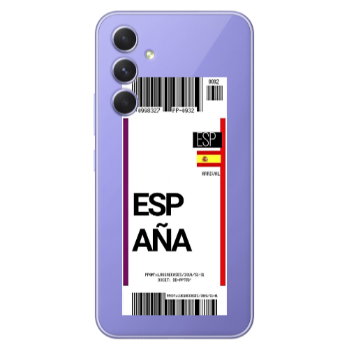 Samsung A56 Espana Arrival Transparent Silicone TPU Θήκη