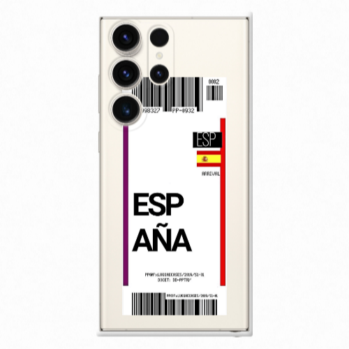 Samsung S25 Ultra Espana Arrival Transparent Silicone TPU Θήκη