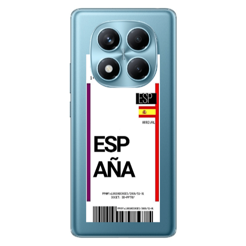 Xiaomi Redmi Note 14 Pro Espana Arrival Transparent Silicone TPU Θήκη