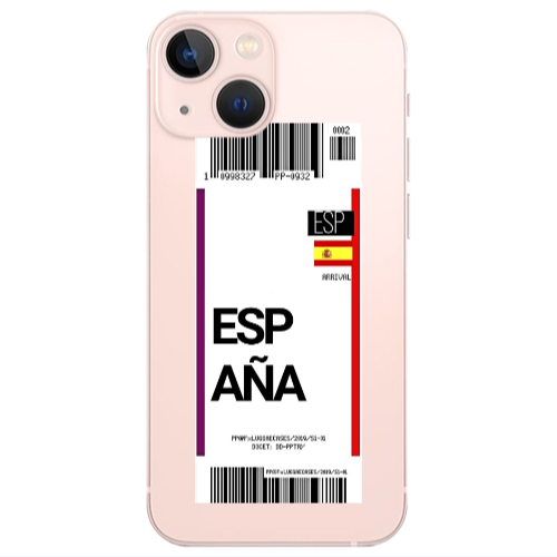 Apple iPhone 13 Espana Arrival Transparent Silicone TPU Θήκη