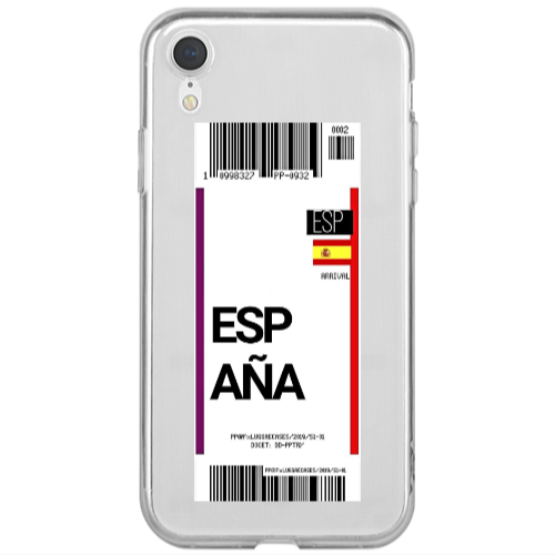 Apple iPhone Xr Espana Arrival Transparent Silicone TPU Θήκη