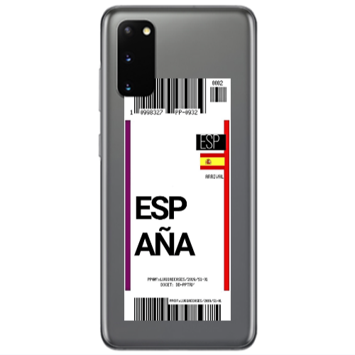 Samsung S20 Espana Arrival Transparent Silicone TPU Θήκη