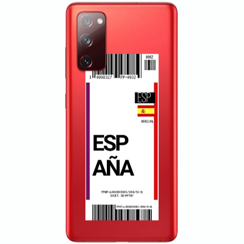 Samsung S20 FE Espana Arrival Transparent Silicone TPU Θήκη