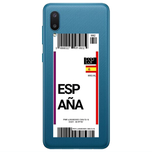 Samsung A02 Espana Arrival Transparent Silicone TPU Θήκη