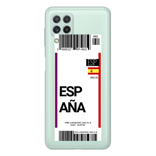Samsung A22 4G Espana Arrival Transparent Silicone TPU Θήκη