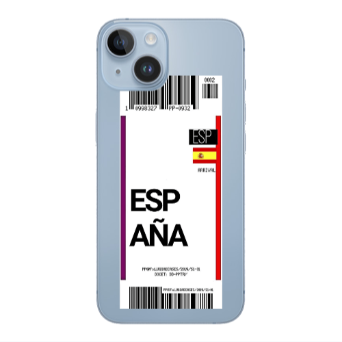 Apple iPhone 14 Plus Espana Arrival Transparent Silicone TPU Θήκη