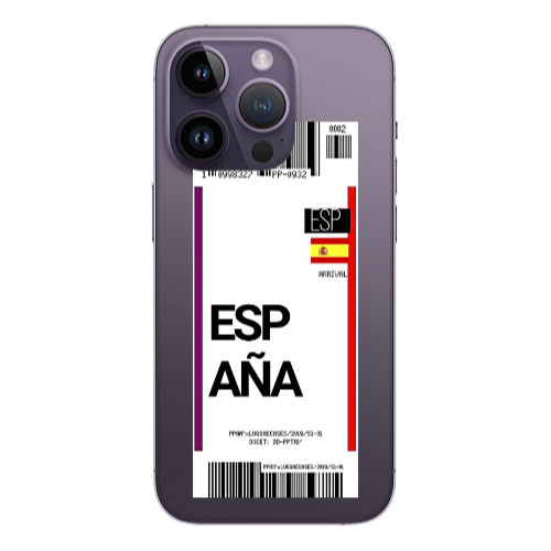 Apple iPhone 14 Pro  Espana Arrival Transparent Silicone TPU Θήκη
