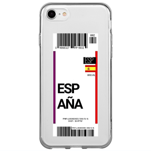 Apple iPhone 7 Espana Arrival Transparent Silicone TPU Θήκη
