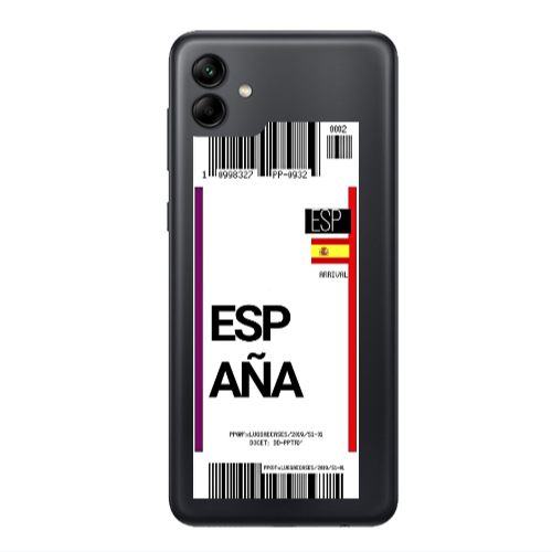 Samsung A04 Espana Arrival Transparent Silicone TPU Θήκη