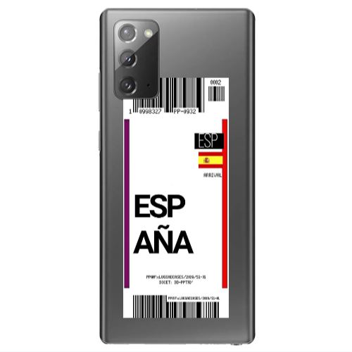 Samsung Note 20 Espana Arrival Transparent Silicone TPU Θήκη