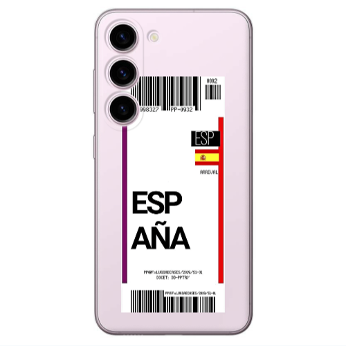 Samsung S23 Plus Espana Arrival Transparent Silicone TPU Θήκη