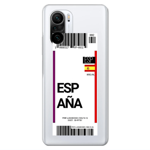 Xiaomi Poco F3 Espana Arrival Transparent Silicone TPU Θήκη