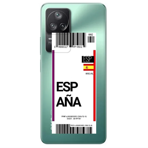 Xiaomi Poco F4 Espana Arrival Transparent Silicone TPU Θήκη