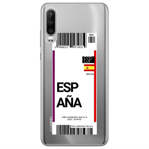 Huawei P30 Espana Arrival Transparent Silicone TPU Θήκη