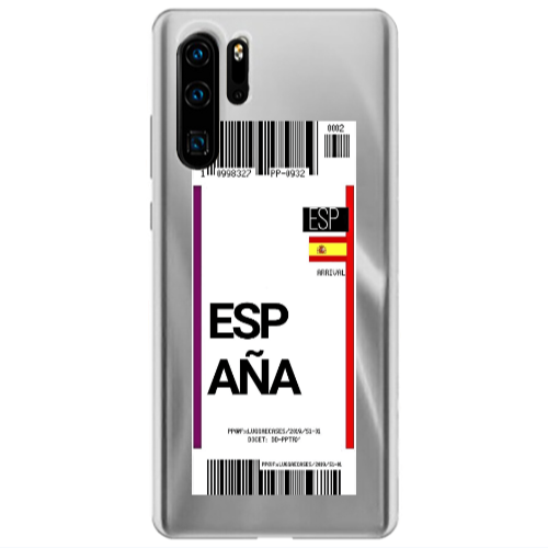 Huawei P30 Pro Espana Arrival Transparent Silicone TPU Θήκη