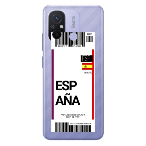 Xiaomi Redmi 12C Espana Arrival Transparent Silicone TPU Θήκη