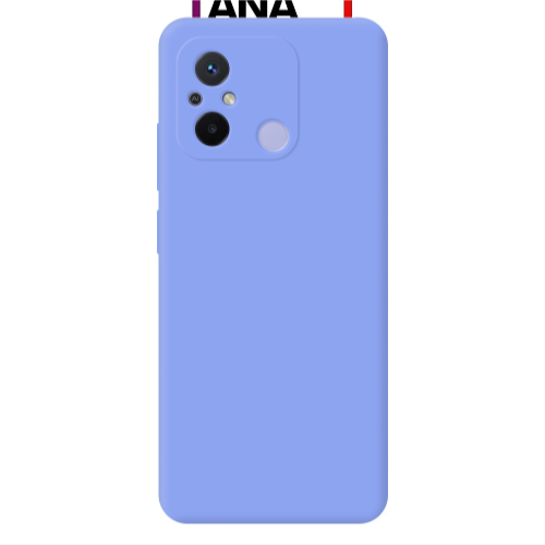 Xiaomi Redmi 12C Espana Arrival Light Purple Colored Silicone TPU Θήκη
