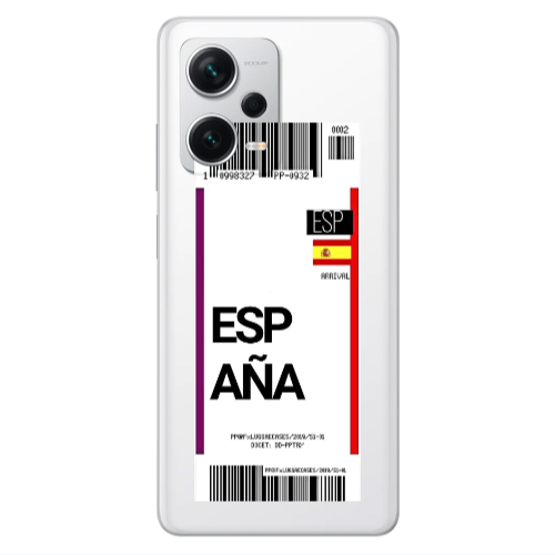 Xiaomi Redmi Note 12 5G Espana Arrival Transparent Silicone TPU Θήκη