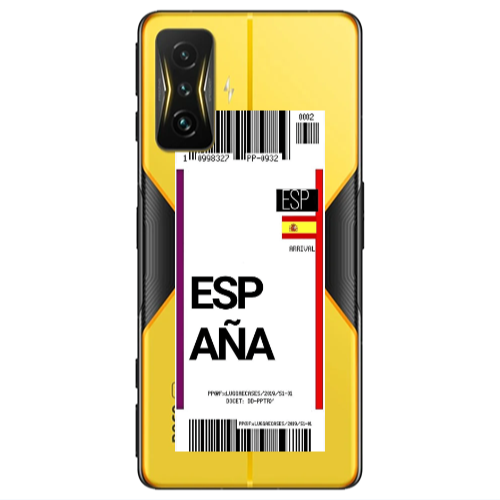 Xiaomi Poco F4 Gt Espana Arrival Transparent Silicone TPU Θήκη