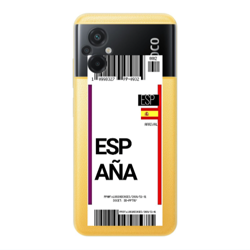 Xiaomi Poco M5 Espana Arrival Transparent Silicone TPU Θήκη