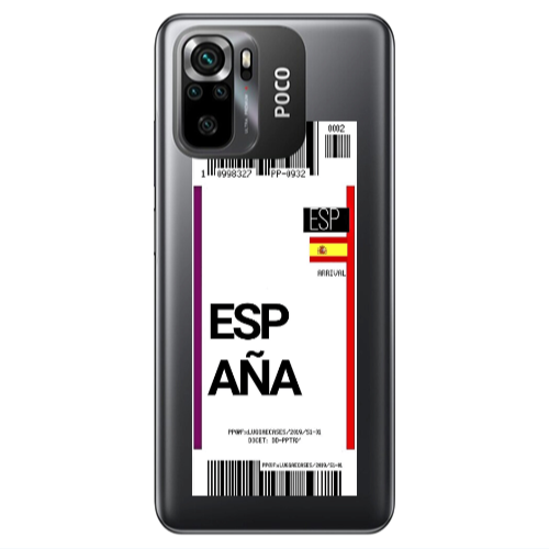 Xiaomi Poco M5 s Espana Arrival Transparent Silicone TPU Θήκη