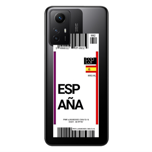 Xiaomi Redmi Note 12s Espana Arrival Transparent Silicone TPU Θήκη