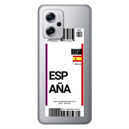 Xiaomi Poco X4 GT Espana Arrival Transparent Silicone TPU Θήκη