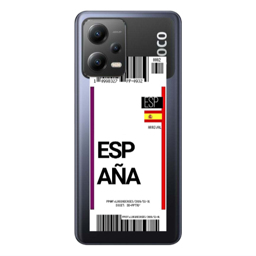 Xiaomi Poco X5 Espana Arrival Transparent Silicone TPU Θήκη