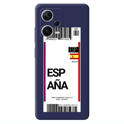 Xiaomi Poco X5 Espana Arrival Dark blue Colored Silicone TPU Θήκη