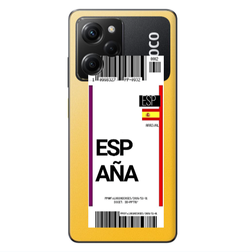 Xiaomi Poco X5 Pro Espana Arrival Transparent Silicone TPU Θήκη