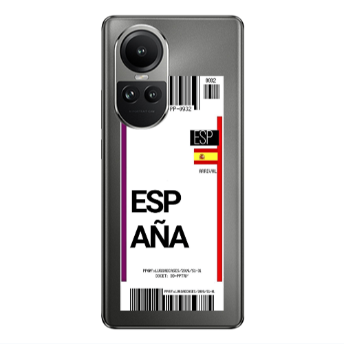 Oppo Reno10 5G Espana Arrival Transparent Silicone TPU Θήκη