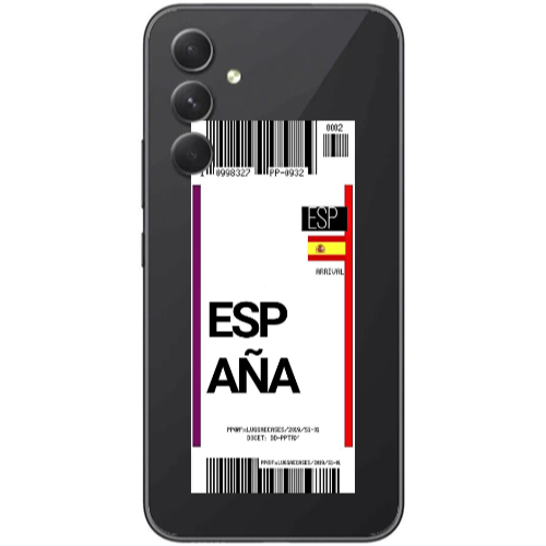 Samsung  Galaxy A05s Espana Arrival Transparent Silicone TPU Θήκη