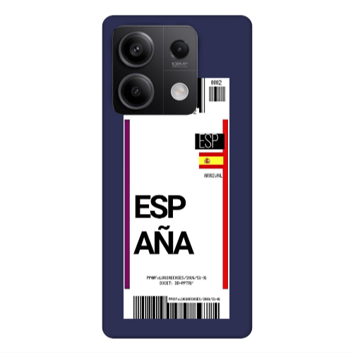 Xiaomi Redmi Note 13 5G Espana Arrival Dark blue Colored Silicone TPU Θήκη