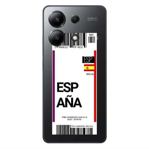 Xiaomi Redmi Note 13 4G Espana Arrival Transparent Silicone TPU Θήκη