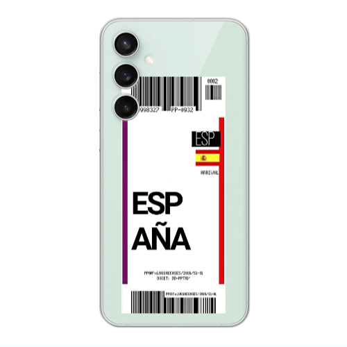 Samsung S24 Plus Espana Arrival Transparent Silicone TPU Θήκη
