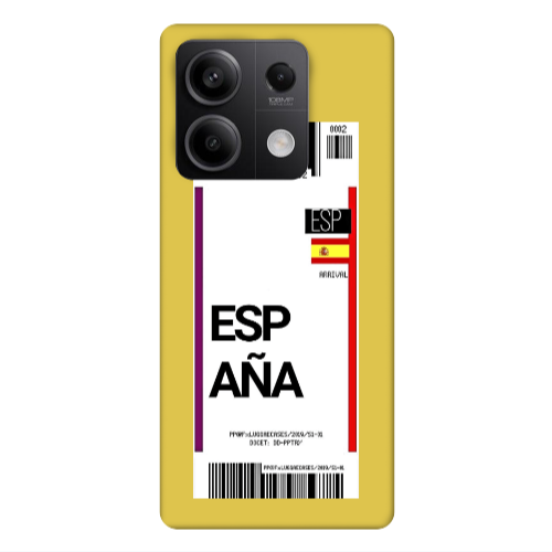 Xiaomi Redmi Note 13Pro 5G Espana Arrival Yellow Colored Silicone TPU Θήκη