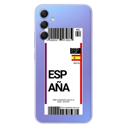 Samsung A16 Espana Arrival Transparent Silicone TPU Θήκη