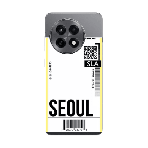 Oneplus 13 5G Seoul Travel More Transparent Silicone TPU Θήκη