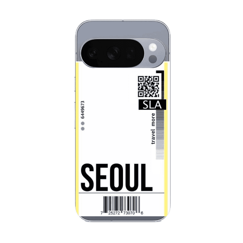 Google Pixel 10 Pro XL Seoul Travel More Transparent Silicone TPU Θήκη