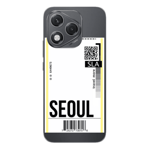 Honor 400 Lite Seoul Travel More Transparent Silicone TPU Θήκη