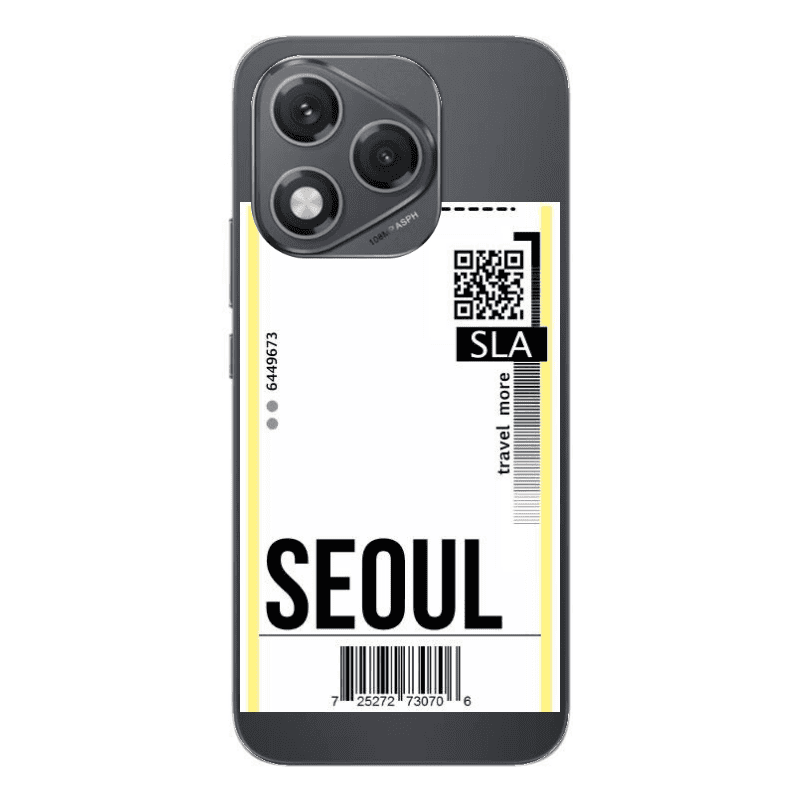 Honor 400 Lite Seoul Travel More Transparent Silicone TPU Θήκη