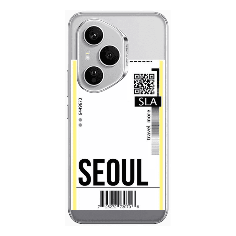 Honor Magic 400 Pro Seoul Travel More Transparent Silicone TPU Θήκη