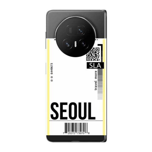 Honor Magic V5 Seoul Travel More Transparent Silicone TPU Θήκη