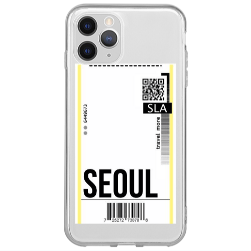Apple iPhone 13 Pro Max Seoul Travel More Transparent Silicone TPU Θήκη