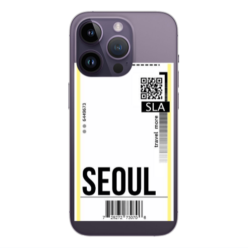 Apple iPhone 14 Pro  Seoul Travel More Transparent Silicone TPU Θήκη