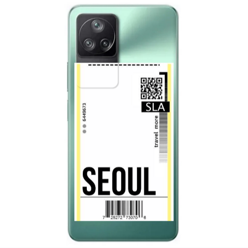 Xiaomi Poco F4 Seoul Travel More Transparent Silicone TPU Θήκη