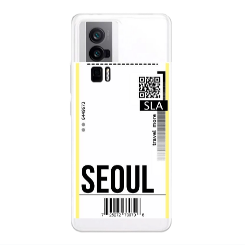 Xiaomi Poco F5 Pro Seoul Travel More Transparent Silicone TPU Θήκη