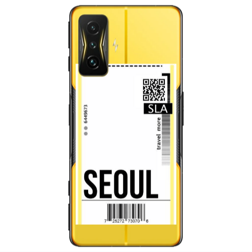 Xiaomi Poco F4 Gt Seoul Travel More Transparent Silicone TPU Θήκη