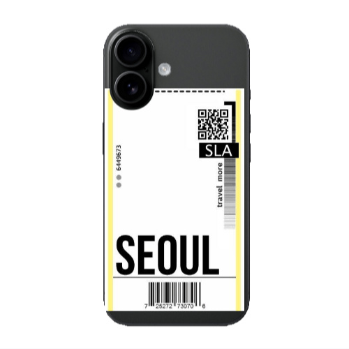 Apple Iphone 16 Seoul Travel More Transparent Silicone TPU Θήκη